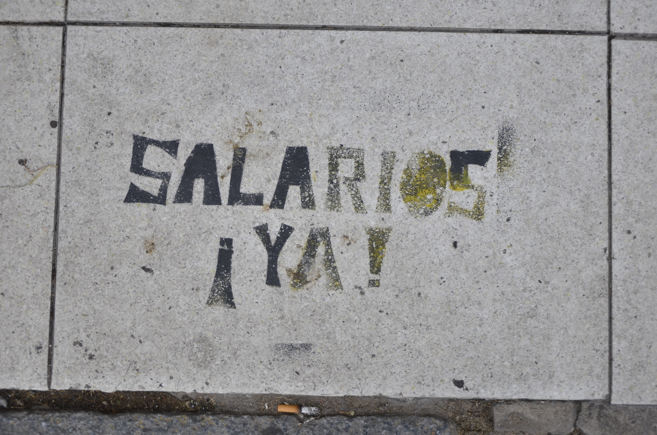 VICENTE LÓPEZ: RECLAMOS PARA LA CARGA Y COBRO DE HABERES