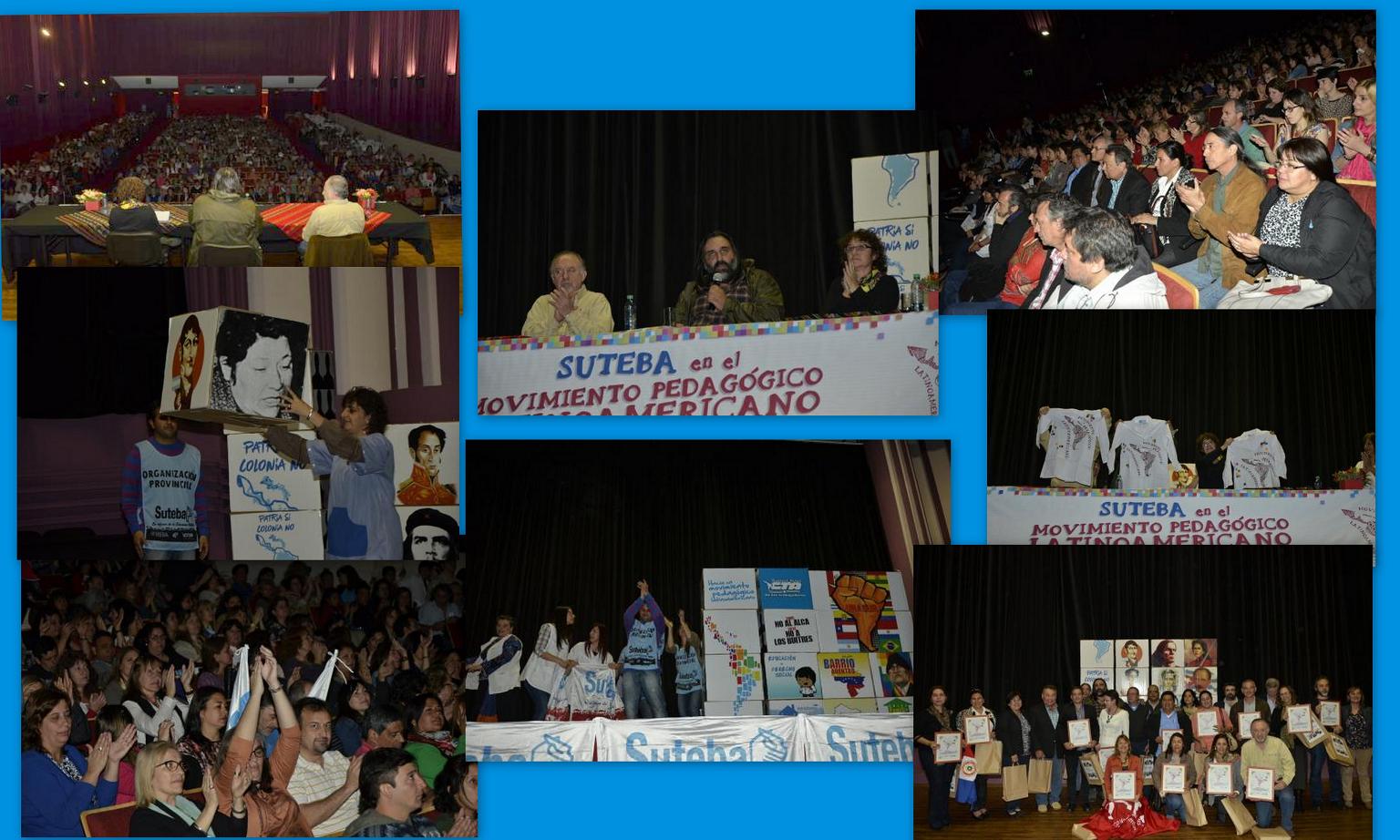 SUTEBA LANUS PRESENTE EN EL CONGRESO PROVINCIAL-MOV. PEDAGÓGICO LATINOAMERICANO