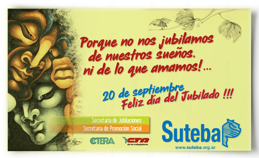 ¡¡¡FELIZ DÍA DEL JUBILADO!!!