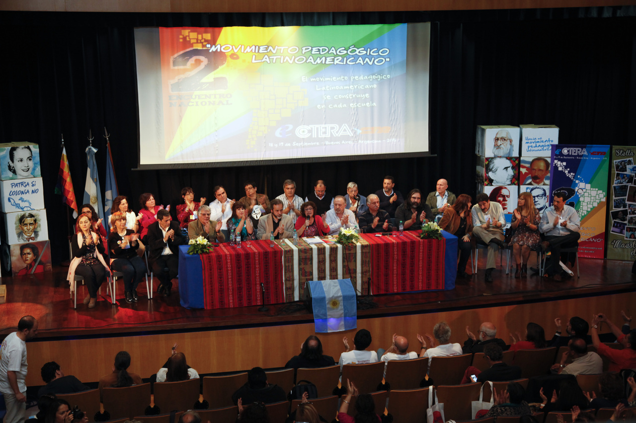 SUTEBA DICE PRESENTE EN LA JORNADA NACIONAL DEL MOVIMIENTO PEDAGÓGICO LATINOAMERICANO