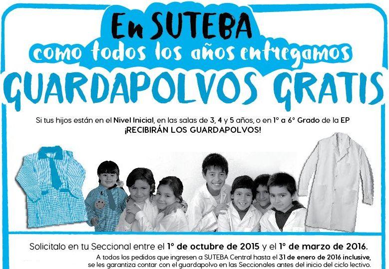 PEDIDO DE GUARDAPOLVOS 2015-2016