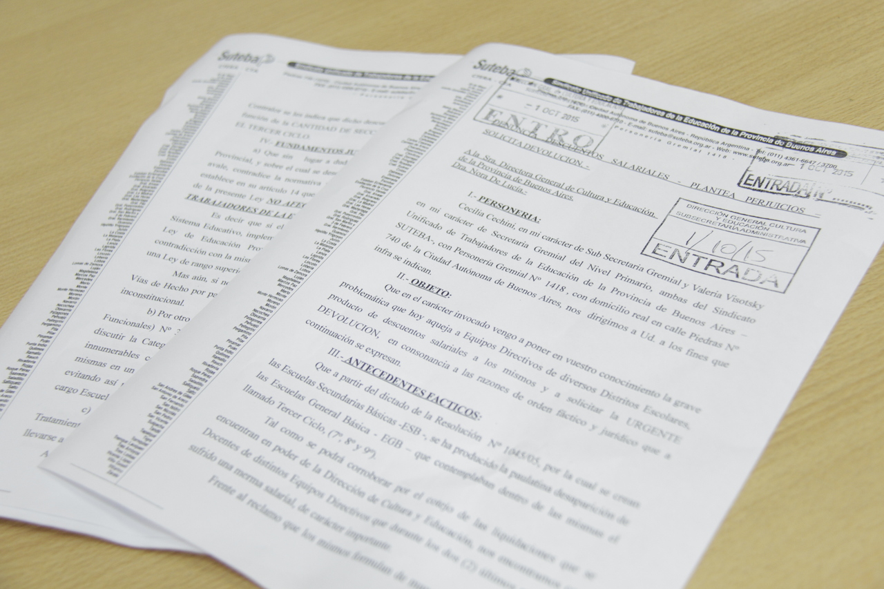 MARCHA ATRÁS EN DESCUENTOS INDEBIDOS