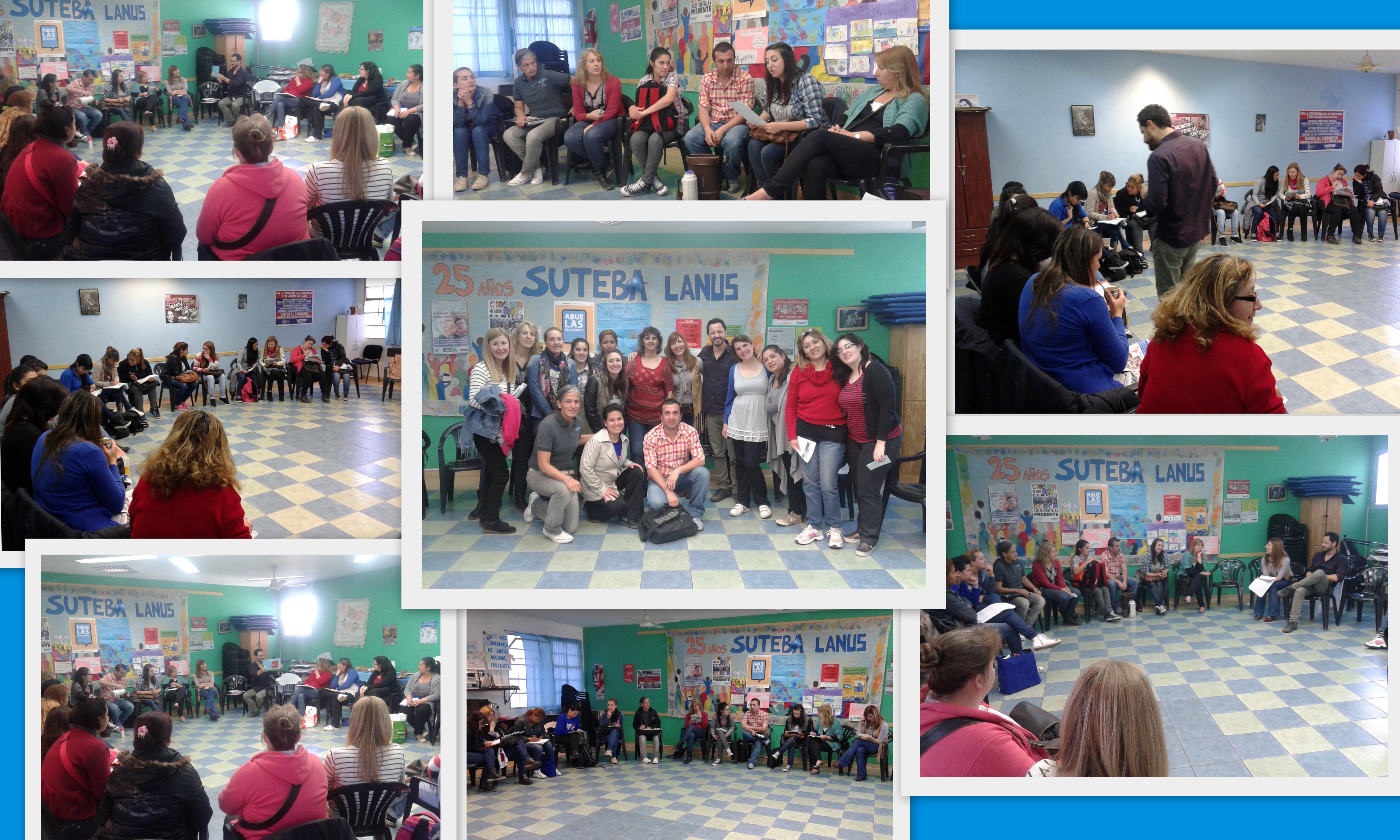 <STRONG>TALLER CON ESTUDIANTES DEL PROFESORADO EN SUTEBA!!!! <BR /></STRONG>