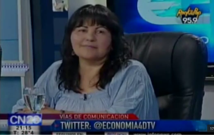 ENTREVISTA A SILVIA ALMAZÁN EN EL CANAL DE NOTICIAS CN23