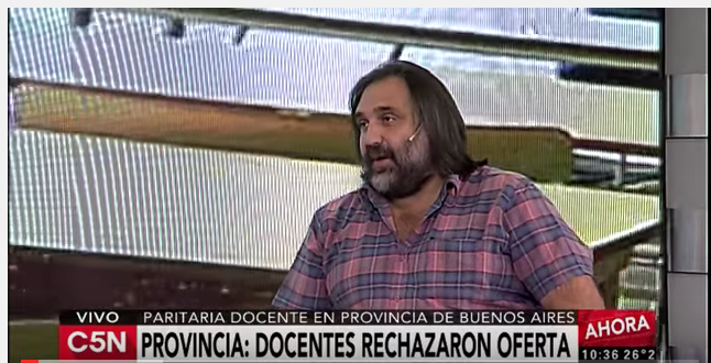 ENTREVISTA A ROBERTO BARADEL EN C5N