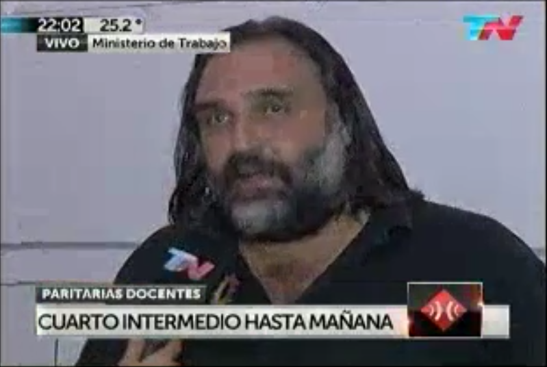 ENTREVISTA A ROBERTO BARADEL EN TN