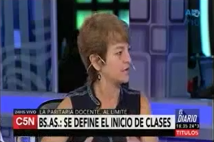 MARÍA LAURA TORRE Y RAÚL CALAMANTE EN C5N