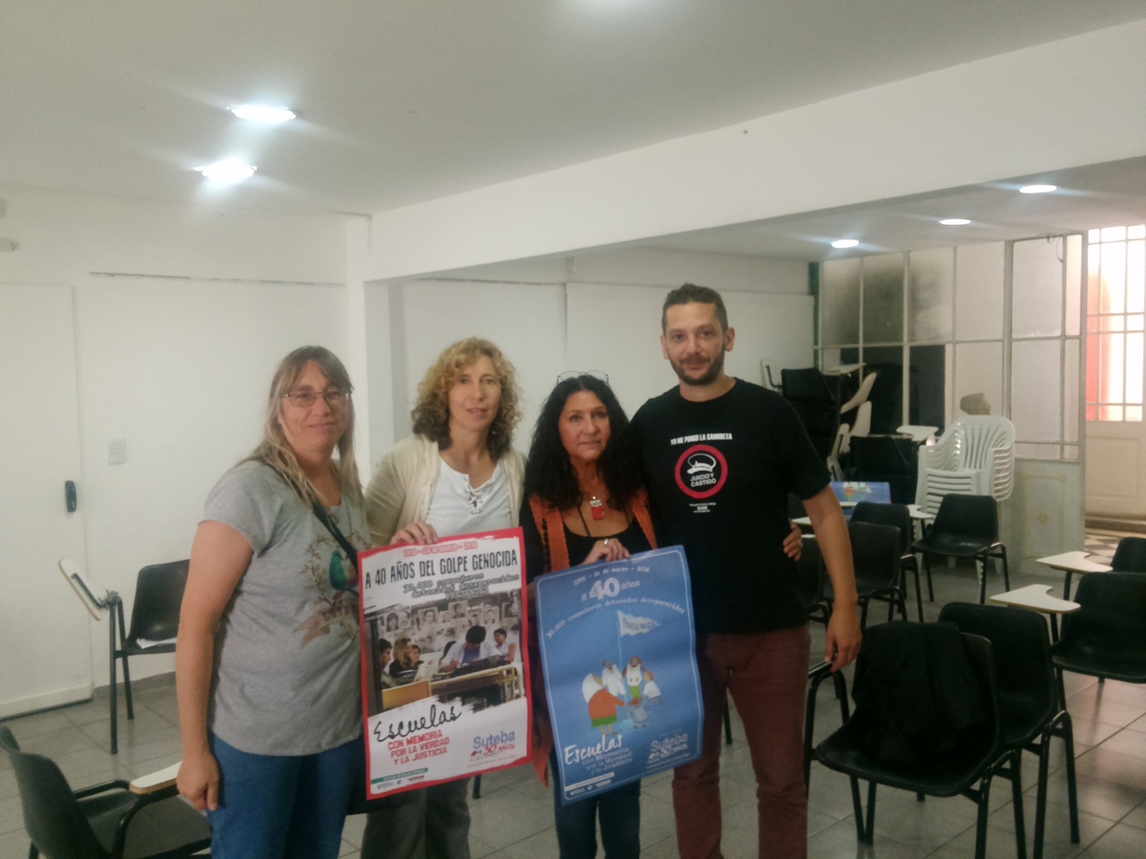 FLORENCIO VARELA: MARCHA Y ACTIVIDADES CON REFERENTES DE LOS DD.HH.