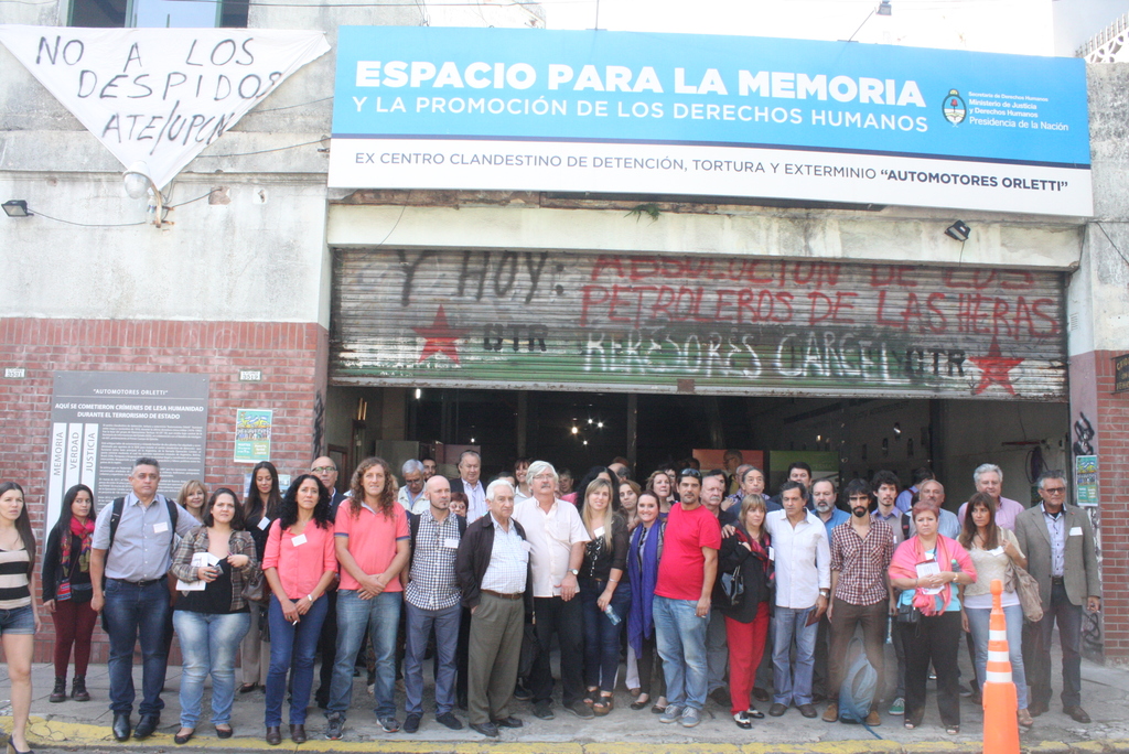 LA CTA VISITÓ LOS ESPACIOS PARA LA MEMORIA ORLETTI Y EX ESMA