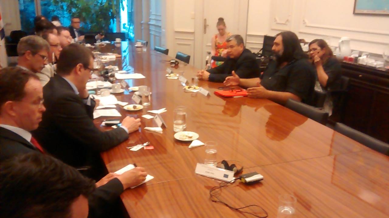 REUNIÓN CON COMISIÓN DE RELACIONES EXTERIORES DEL PARLAMENTO EUROPEO