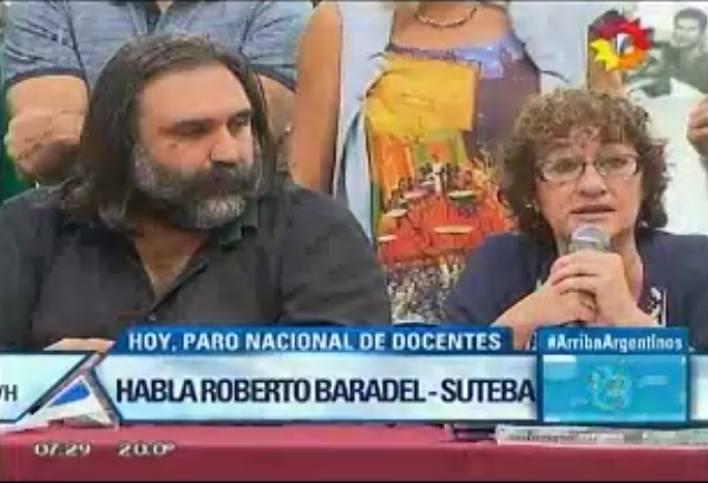 04 DE ABRIL: ENTREVISTA A ROBERTO BARADEL - CANAL 13
