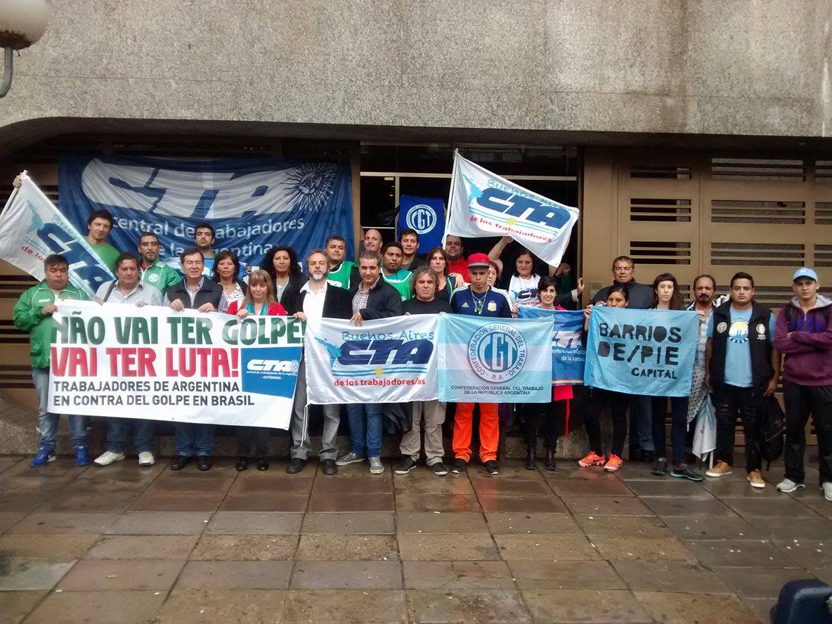 "JUICIO POLÍTICO SIN CRIMEN, ES GOLPE"