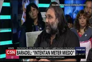 REPERCUCIONES POR EL GRAN ACATAMIENTO AL PARO: BARADEL EN MINUTO1