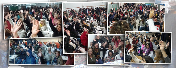 ¡A MANO ALZADA POR LA PROFUNDIZACIÓN DEL PLAN DE ACCIÓN!