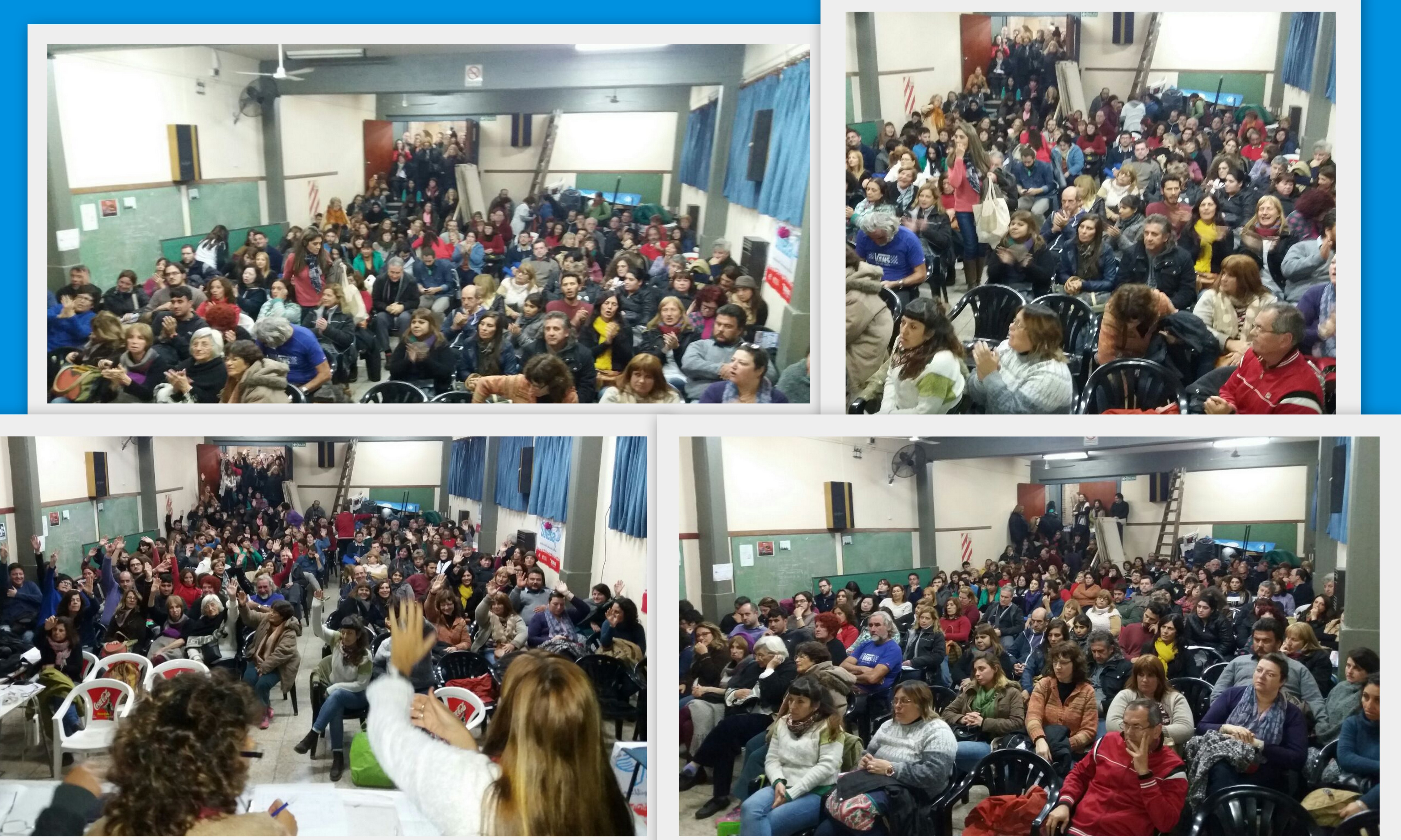 ASAMBLEA GENERAL EXTRAORDINARIA DEL SUTEBA EN TODOS LOS DISTRITOS DE LA PROVINCIA DE BUENOS AIRES