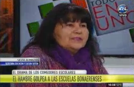 SILVIA ALMAZÁN HABLA DE LA LUCHA POR LOS COMEDORES ESCOLARES