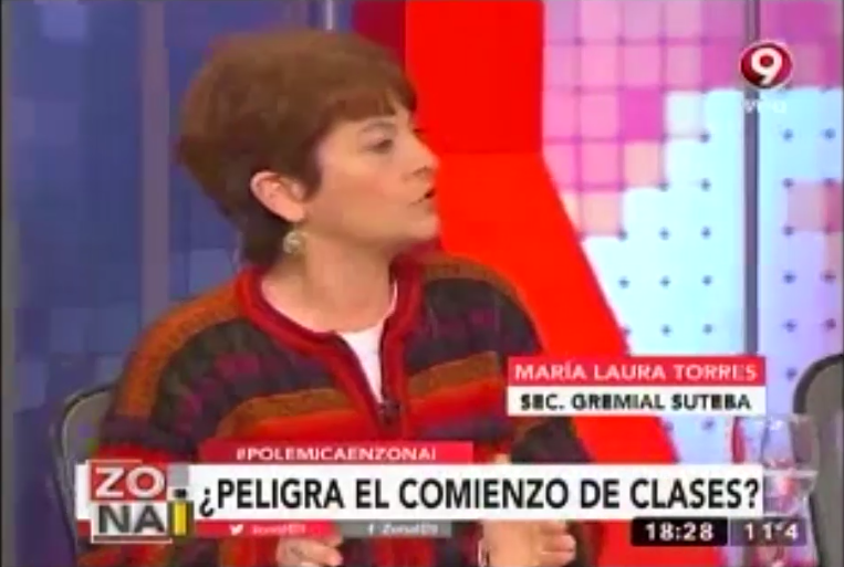 ENTREVISTA A MARIA LAURA TORRE EN EL PROGRAMA ZONA I