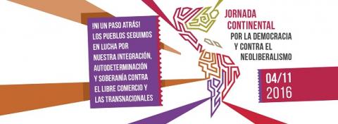 ENCUENTRO DE SINDICATOS Y MOVIMIENTOS SOCIALES FRENTE A LA NUEVA RECONFIGURACIÓN DEL NEOLIBERALISMO EN LA REGIÓN