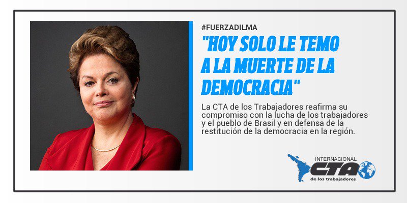 JUICIO POLÍTICO SIN CRIMEN ES GOLPE