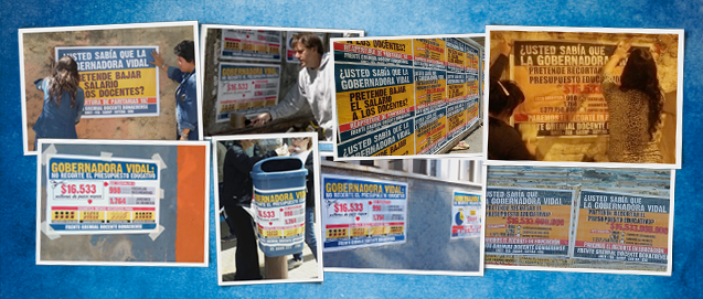 #17N ¡LOS DOCENTES DECIMOS NO AL RECORTE EN EDUCACIÓN!