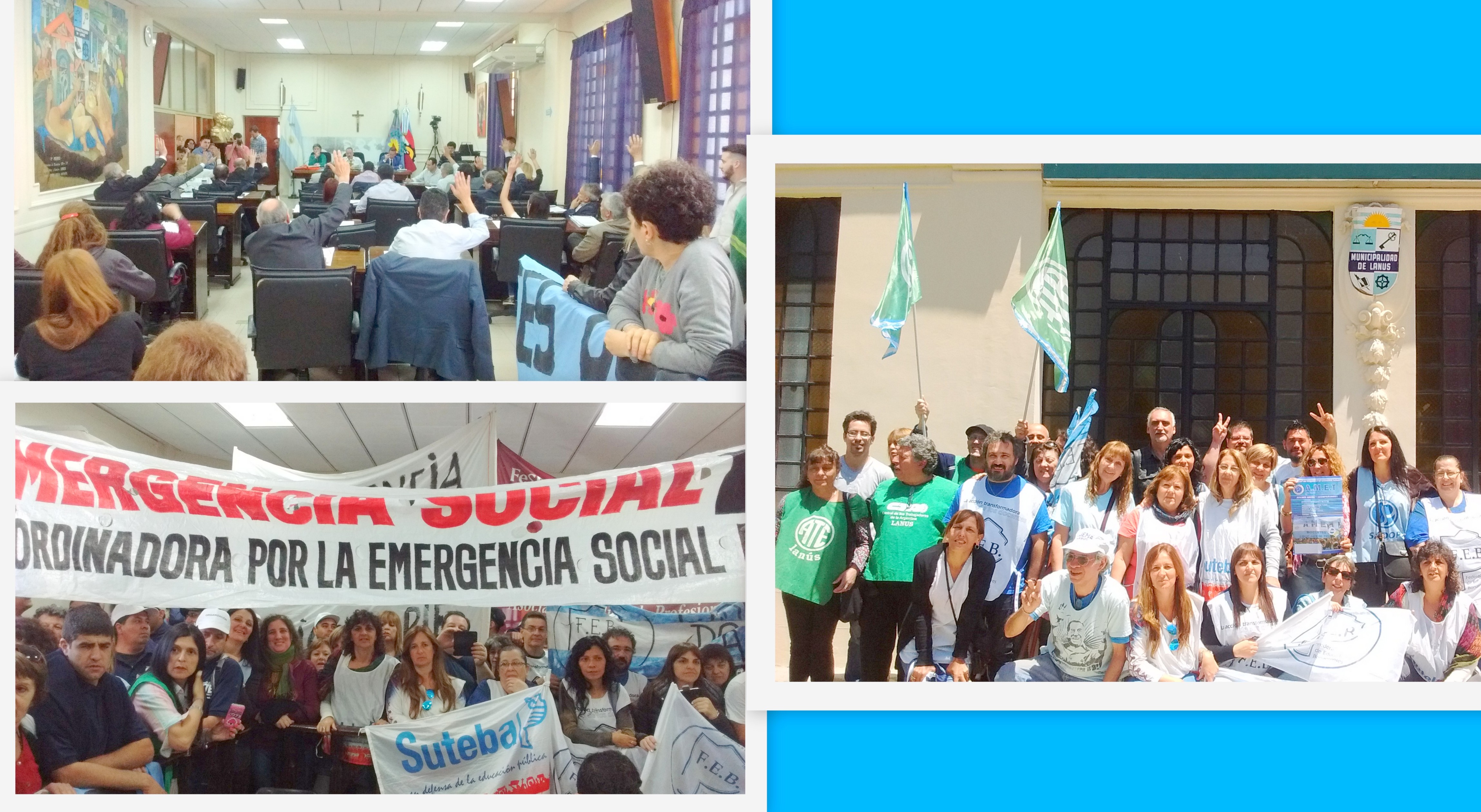 DECLARACION DEL CONCEJO DELIBERANTE DE LANUS CONTRA LA ARMONIZACIÓN