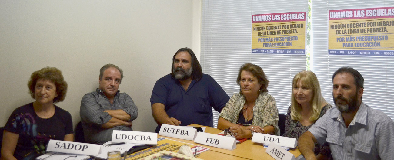 LOS DOCENTES NO FOMENTAMOS EL CONFLICTO, ESPERAMOS NUEVA PROPUESTA