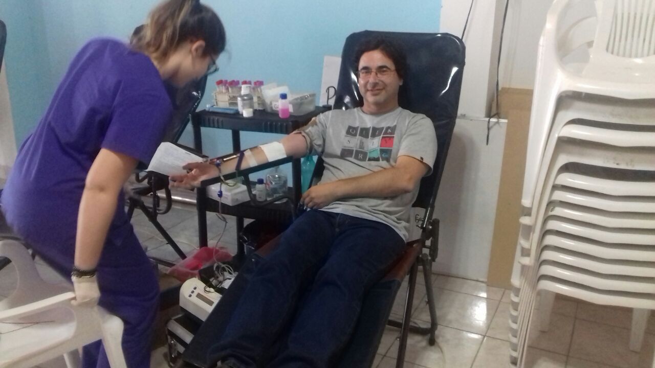 DONACIÓN DE SANGRE PARA EL GARRAHAM EN EL CENTRO DE SALUD DE LOMAS DE ZAMORA