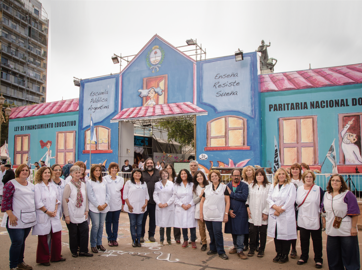 LOS DOCENTES DECIDIMOS: GANÓ LA CELESTE VIOLETA