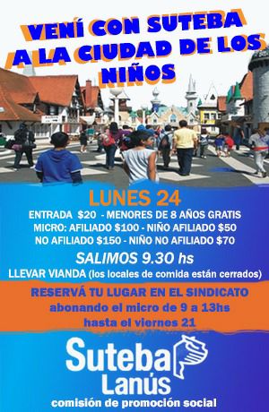 24/7 VAMOS A LA CIUDAD DE LOS NIÑOS!