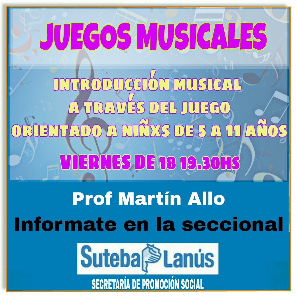 TALLER DE GUITARRA Y BAJO - TALLER DE JUEGOS MUSICALES