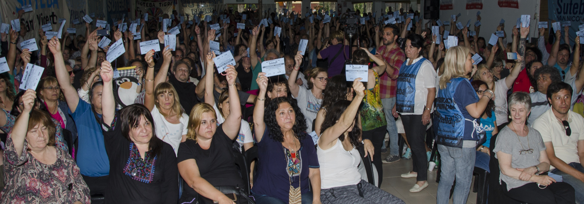 POR AMPLÍSIMA MAYORÍA FUERON APROBADAS LA MEMORIA, EL BALANCE, LA POLÍTICA GREMIAL Y EL INVENTARIO