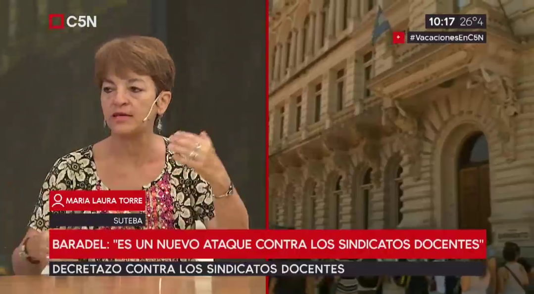 MARÍA LAURA TORRE EN C5N