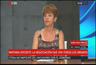 MARÍA LAURA TORRE EN C5N: "VIOLAN EL DERECHO A LA NEGOCIACIÓN COLECTIVA"