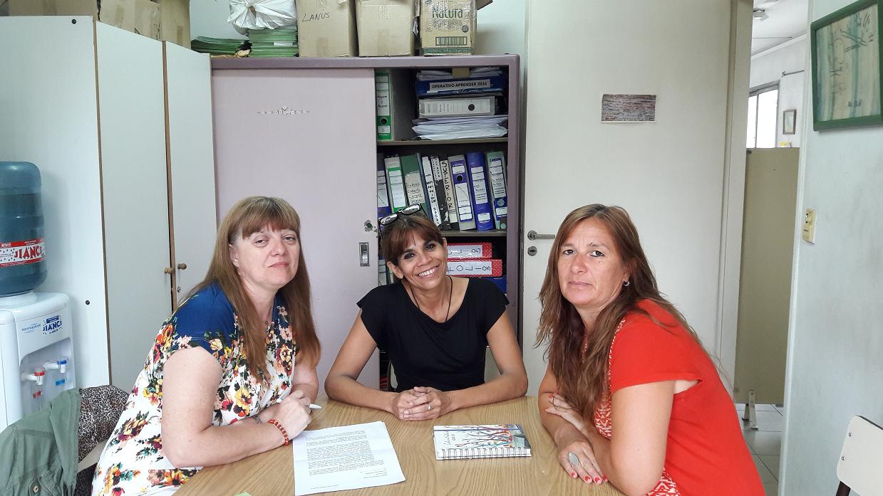 SUTEBA Y FEB REUNIÓN CON JEFA DISTRITAL