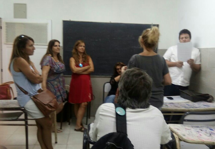 RECHAZO DEL FUD POR CIERRE DE CURSOS EN REUNIÓN DE INSPECTORES Y DIRECTORES