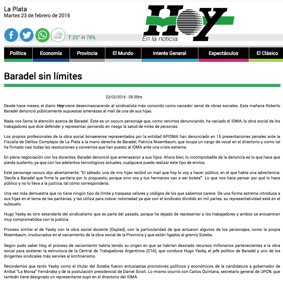 Imagen de la nota