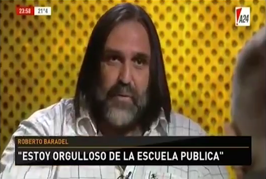 ROBERTO BARADEL CON NOVARESIO: EL PARO DOCENTE