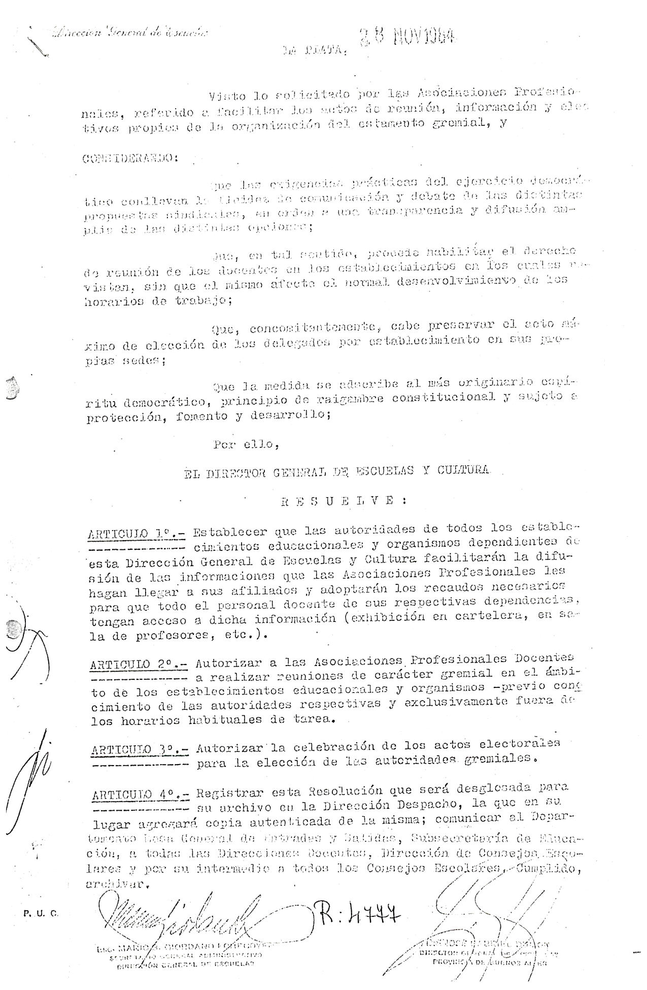 EL DERECHO A LA INFORMACIÓN Y A LA PARTICIPACIÓN GREMIAL