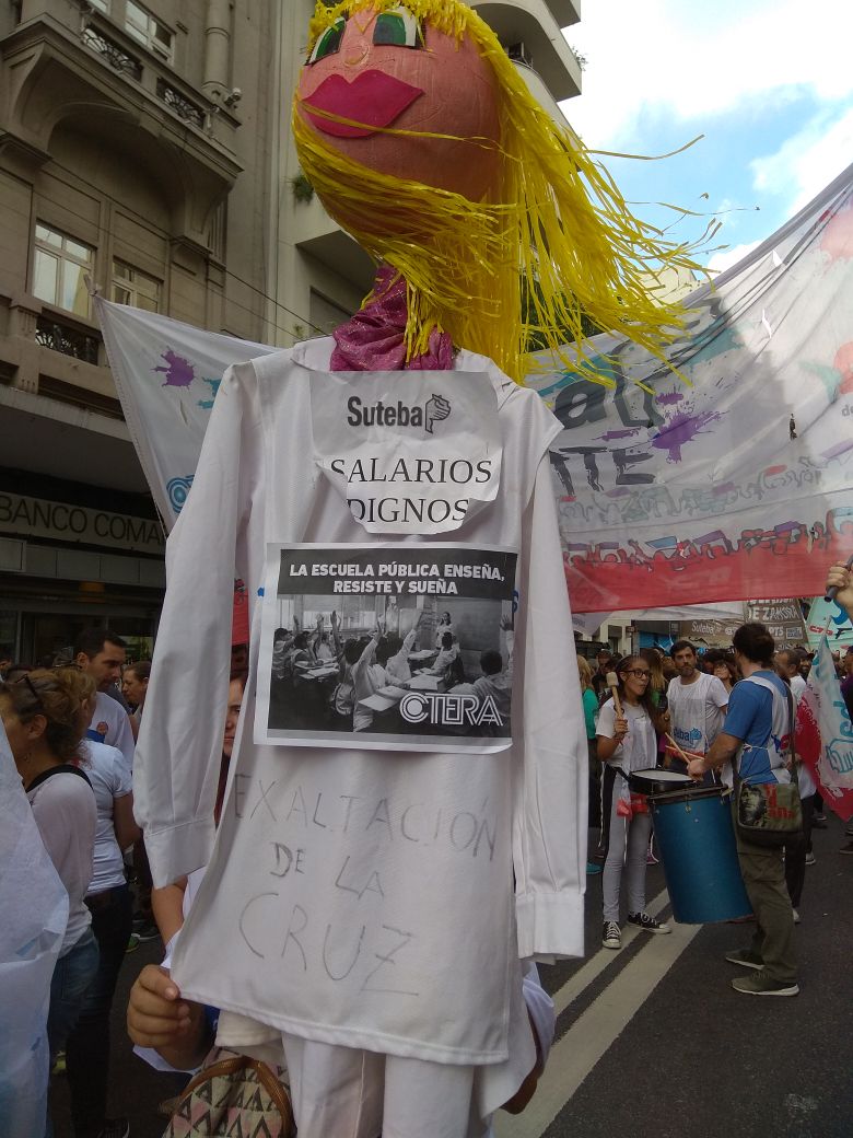 CON UN 90% DE ADHESIÓN AL PARO, LXS DOCENTES LE RESPONDEN A VIDAL