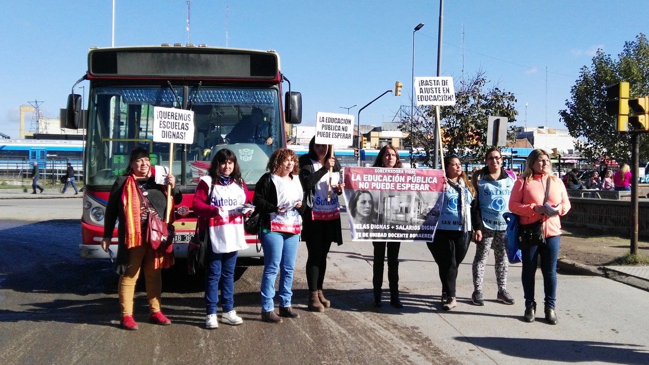 EL FUDB EN MORENO: COMPROMISO CON LA ESCUELA PÚBLICA Y DIGNIDAD
