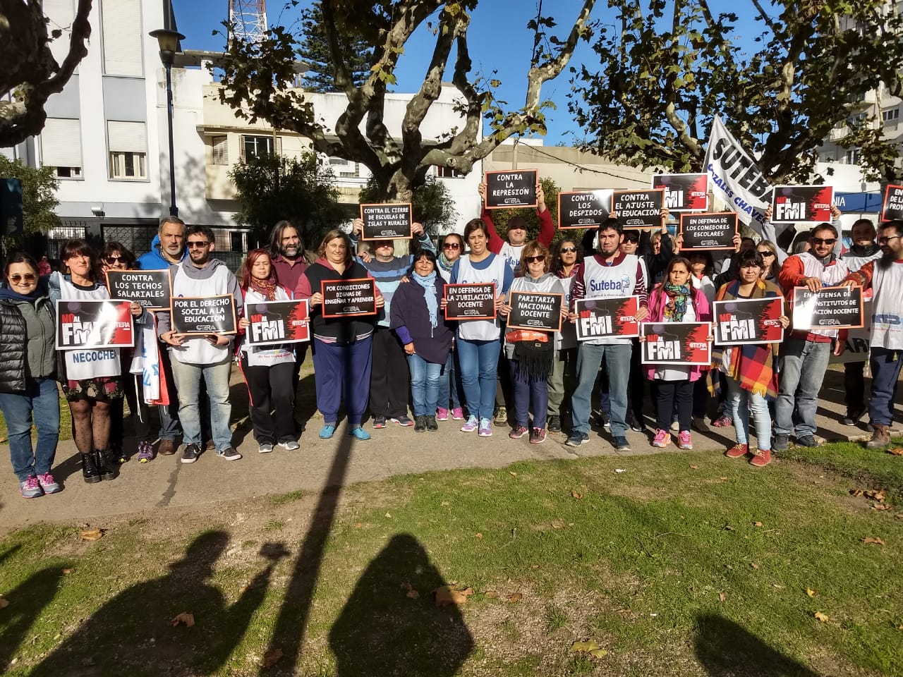 LA MARCHA FEDERAL VIBRA EN BUENOS AIRES: SU PASO POR NECOCHEA