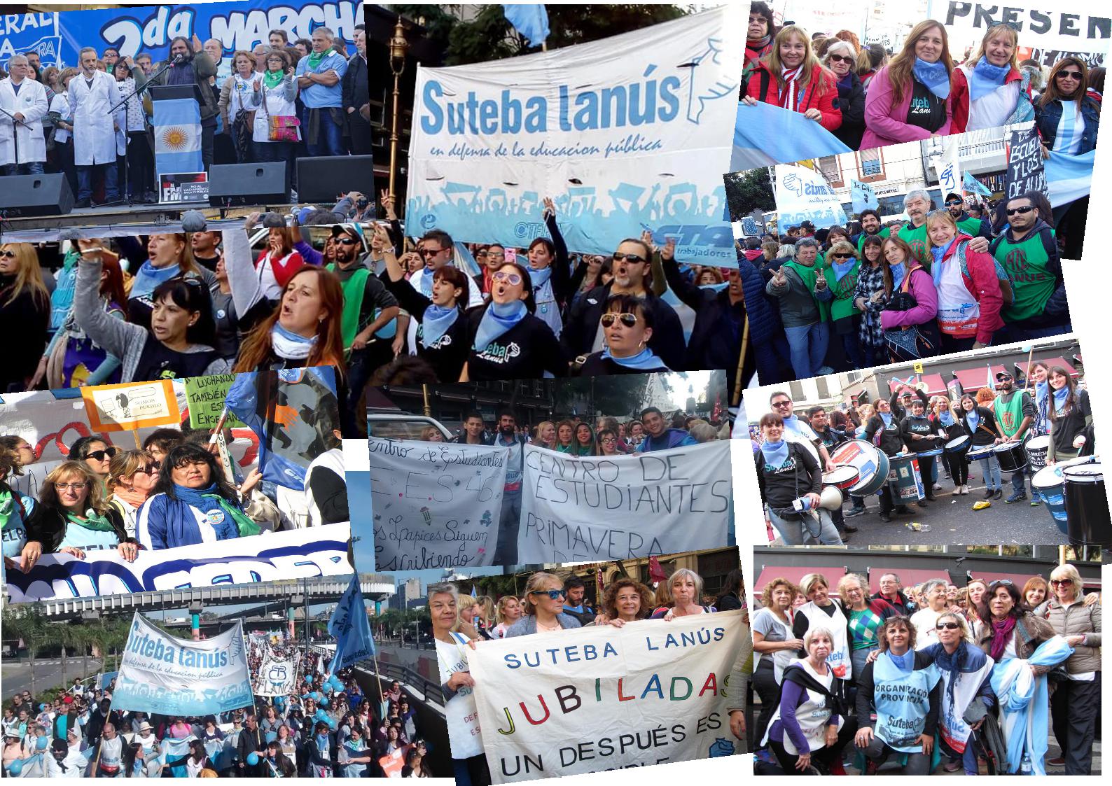 PARO NACIONAL E HISTÓRICA. SEGUNDA MARCHA FEDERAL EDUCATIVA LXS DOCENTES COLMARON LA PATRIA DE DIGNIDAD CON EL GUARDAPOLVO EN ALTO