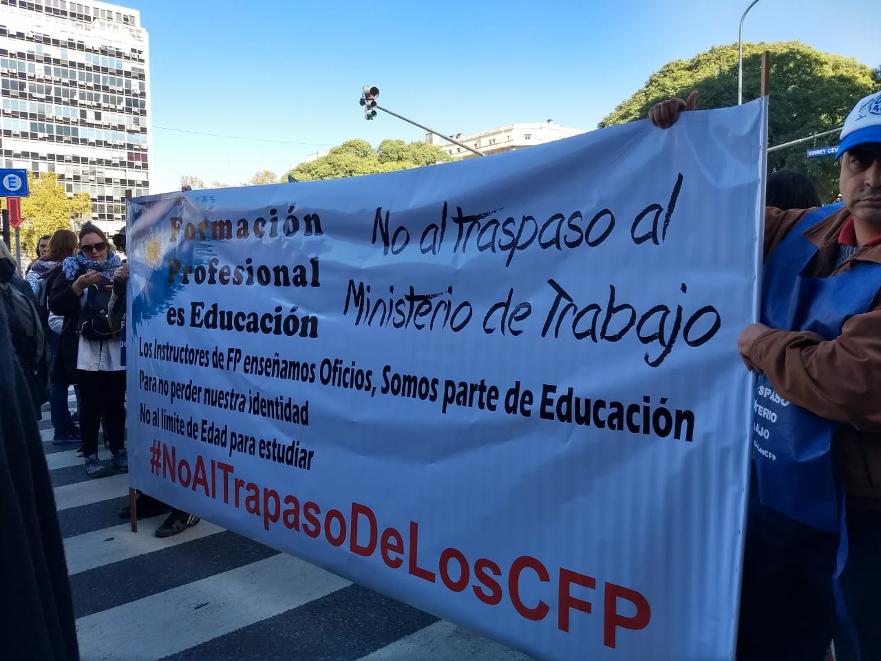 LOS CFP PRESENTES EN LA SEGUNDA MARCHA FEDERAL EDUCATIVA