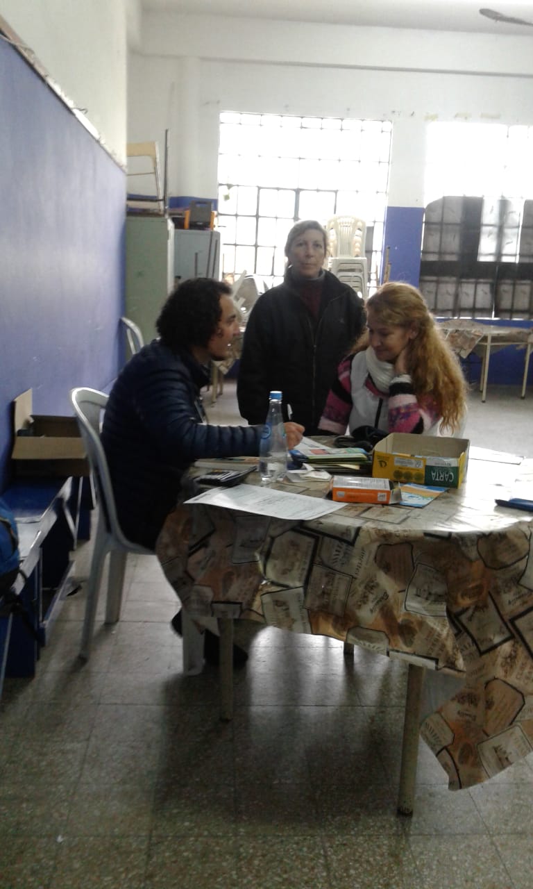 LA UMP VISITA LA EP 17 Y LA EES 35