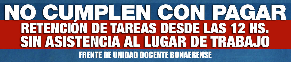 ¡LA GOBERNADORA VIDAL ES RESPONSABLE!