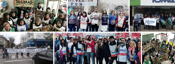 PRIMERA JORNADA DE LUCHA DEL PARO DE 48 HS. CON ALTÍSIMA ADHESIÓN: LA DOCENCIA BONAERENSE DE PIE