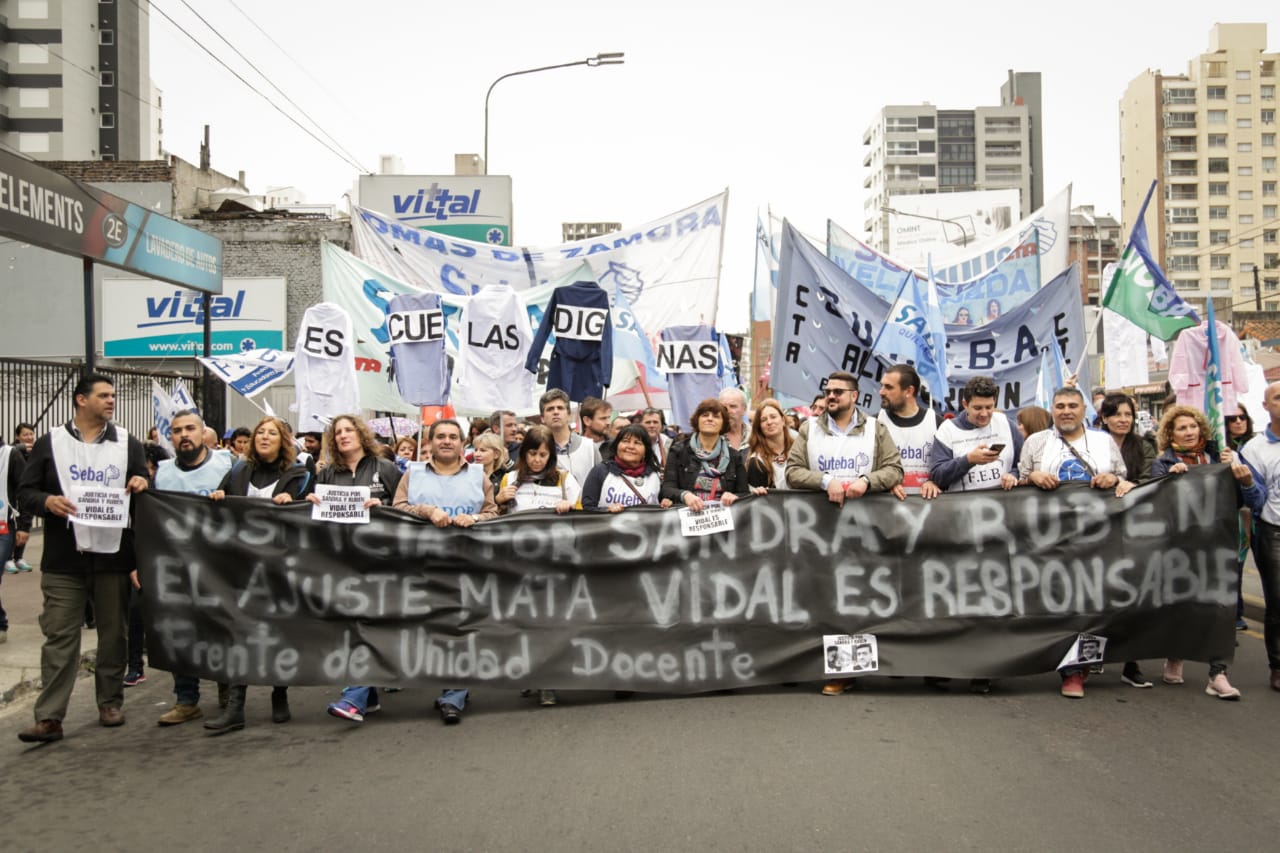 ¡POR ESCUELAS SEGURAS Y ACCESO A LA SALUD!