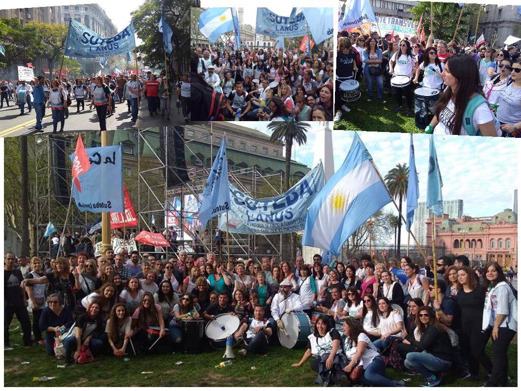 ¡UNIDAD DE LXS TRABAJADORXS! 500 MIL PERSONAS MOVILIZADAS PARA FRENAR EL AJUSTE