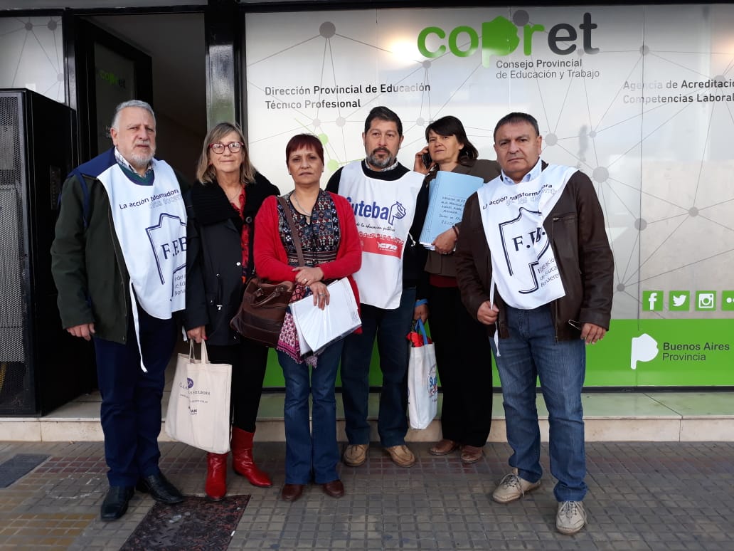 SUTEBA SIGUE DEFENDIENDO LOS CFP: ¡NO AL TRASPASO AL MINISTERIO DE TRABAJO!