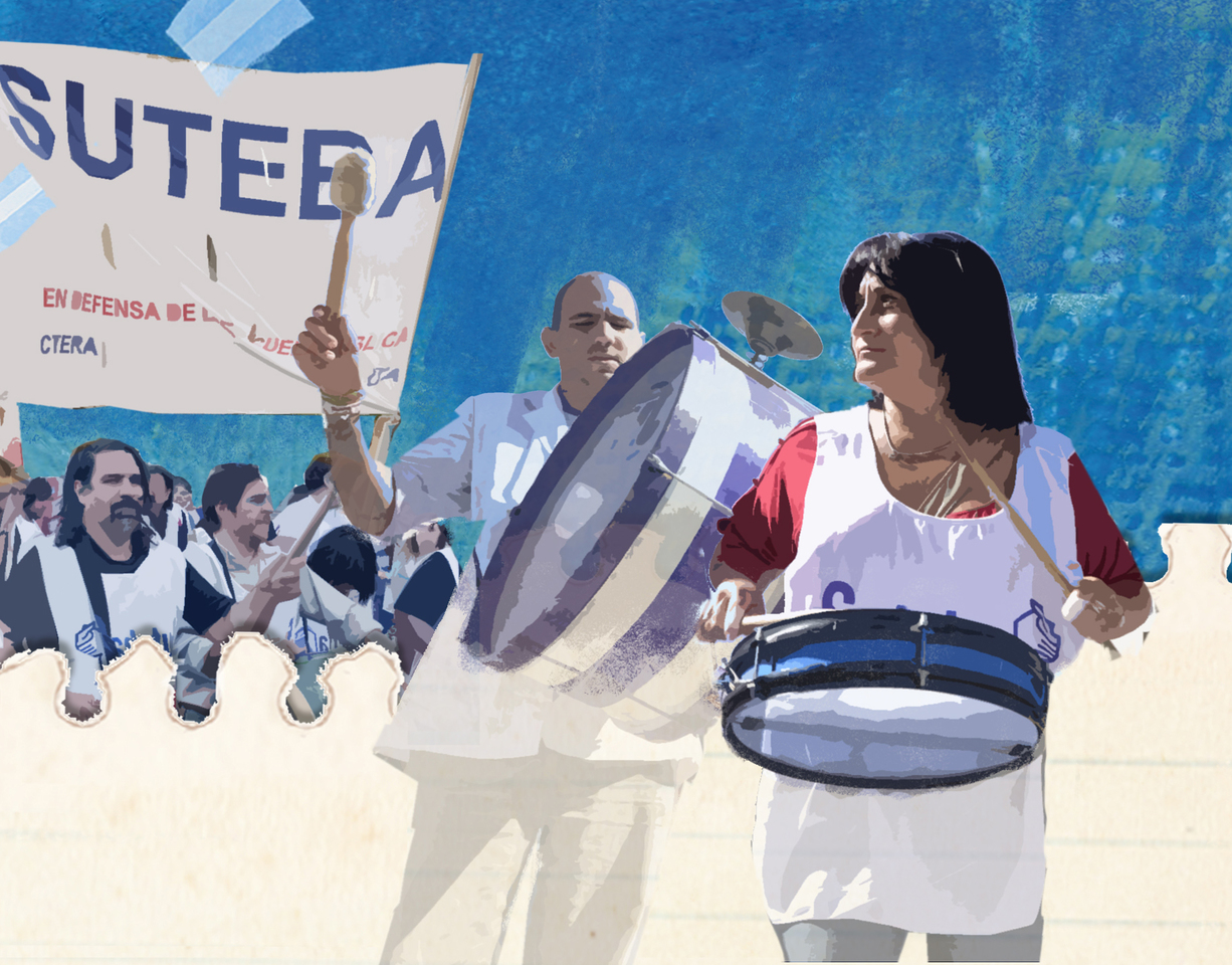 PARO DOCENTE CON UN 90% PROMEDIO DE ADHESIÓN